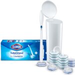 Clorox ToiletWand Disposable Toilet Cleaning System - ToiletWand, Storage Caddy and 6/16 Disinfecting Refill Heads