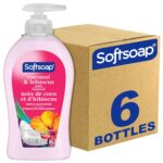 Softsoap Coconut & Hibiscus Scent Hydrating Liquid Hand Soap, Liquid Hand Soap, 11.25 Fl Oz (Pack of 6)