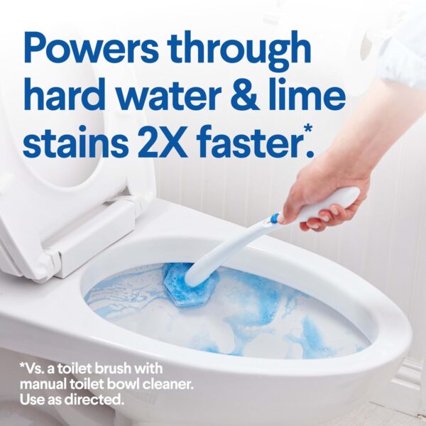 Clorox ToiletWand Disposable Toilet Cleaning System - ToiletWand, Storage Caddy and 6/16 Disinfecting Refill Heads