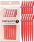 Dermaplaning Tool - Face Razors for Women and Men, Eyebrow Trimmer and Face Shaver, Facial Hair Removal, Facial Razors for Women and Men, Dermaplane Razor - 12pc, Blush