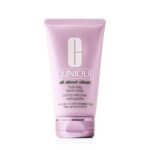 Clinique All About Clean Foaming Face Soap With Hyaluronic Acid + Glycerin For Very Dry to Dry Combination Skin Types, 5 Fl Oz