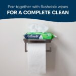 Cottonelle Ultra Comfort Toilet Paper with Cushiony CleaningRipples Texture, Strong Bath Tissue, 24 Family Mega Rolls (24 Family Mega Rolls = 108 Regular Rolls) (4 Packs of 6), 296 Sheets per Roll