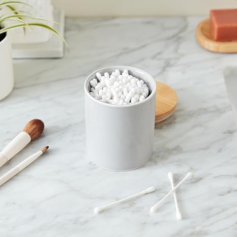 Cotton Swabs, 1500 Count - 100% Pure Natural Cotton, Chlorine-Free Hypoallergenic, Soft, Gentle & Absorbent Buds