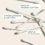 Cotton Swabs, 1500 Count - 100% Pure Natural Cotton, Chlorine-Free Hypoallergenic, Soft, Gentle & Absorbent Buds