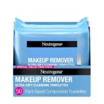Makeup Remover Wipes, Daily Facial Cleanser Towelettes, Gently Cleanse and Remove Oil & Makeup, Alcohol-Free Makeup Wipes, 2 x 25 ct